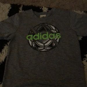 ADDIAS KIDS SIZE 7 shirt